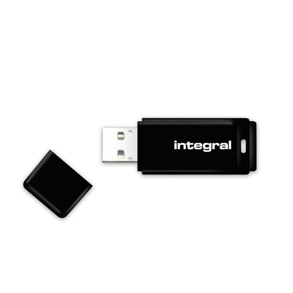 Integral INFD8GBBLK 8 GB USB 2.0 Flash Drive - Black
