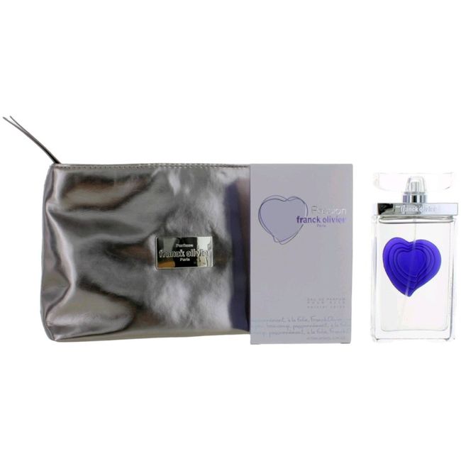 Franck Olivier Women's EDP Spray and Pouch Gift Set Passion Captivating, 2 Piece