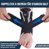 COMFORCE Ankle Support with Button, Adjustable Ankle Support for Left Right Ankle Support for Men & Women