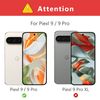 JZG 3 Pack Screen Protector for Google Pixel 9/Pixel 9 Pro Glass, HD Clear, Scratch Resistant, Support Fingerprint Unlock