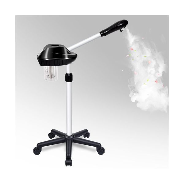 Professional Facial Steamer, Facial Steamer on Wheels, Ozone Facial Steamer w...