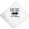 Personalised White You Will Move Mountains Baby Blanket