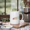 Jump Rope Evolution Speed Professional Coffee Mug | Jumping Jump Rope Cup White (07123C)