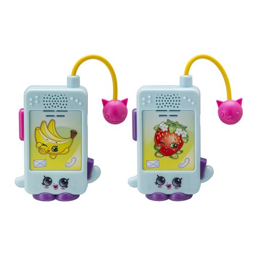 Shopkins Character Walkie Talkies for Kids Static Free Extended Range
