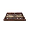Wooden Athens Design Backgammon Set 19 Inch