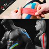 NV Compression Kinesiology Tape | 5m Roll of Elastic Muscle Support Tape for Exercise, Sports & Injury Recovery (Light Blue)