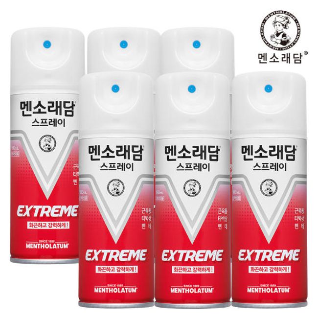 Mentholatum Spray Extreme S Hot Type Paste 180ml x6