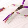 Make It Real 1207 Gold Link Suede Bracelets - DIY Suede Bracelet & Choker Making Kit for Girls