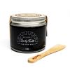Zero Waste Glass jar Charcoal Toothpaste Xtra Whitening Toothpaste - by Lucky Teeth - All Natural, Organic, Remineralizing and Fortifying (2 oz Glass)