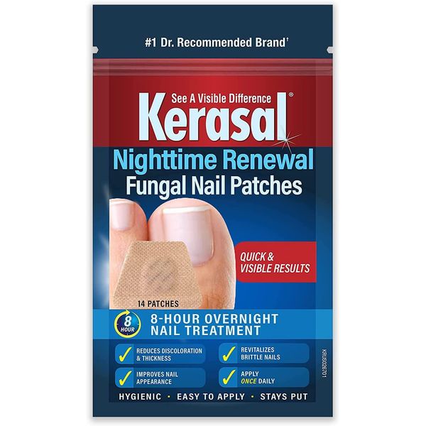 Nighttime Renewal Fungal Nail Patches - 14 Patch - Overnight Nail Repair for Nai