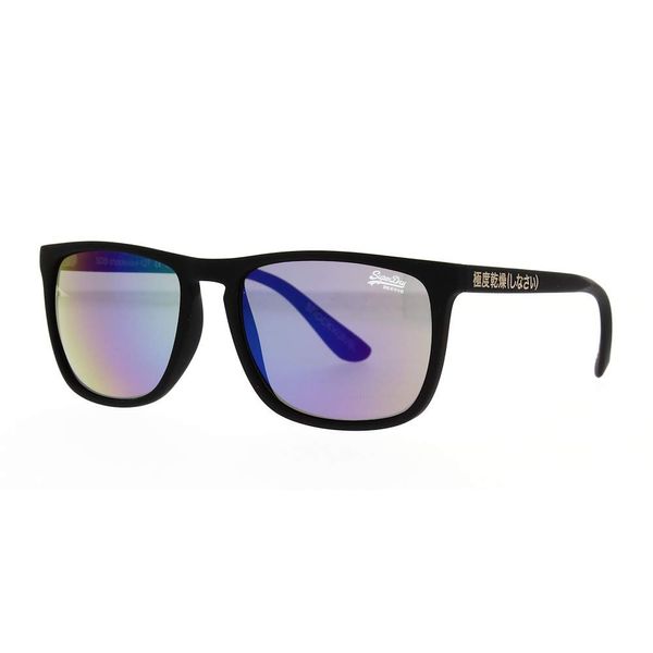 Superdry Shockwave 127 Matte Black Violet Mirror
