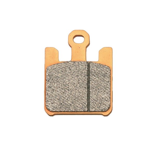 Daytona Motorcycle Brake Pads, Golden Pad X (Sintered Metal Pad), GSX-R1000 (03) ZX-12R (04-06), ZX-10R (04-07), ZX-6R (03-06), For Front Use, 97158 No Through: 106