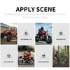 CNC Motorcycle Handlebar Switch ON OFF Waterproof Headlight Fog Light Switch Motorcycle Red Indicator Light