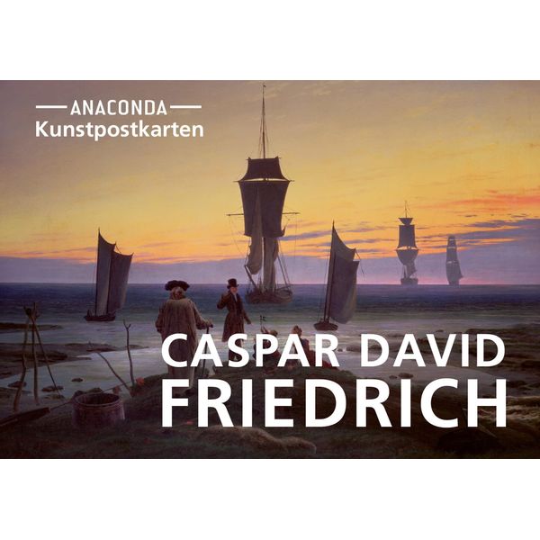 Postkarten-Set Caspar David Friedrich: 18 Kunstpostkarten aus hochwertigem Karton. ca. 0,28€ pro Karte (Anaconda Postkarten, Band 34)
