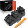 A-Premium Master Power Window Switch Compatible with Honda Pilot 2011, FWD, Replace# 35750SZAA31