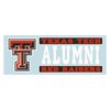 Craftique Texas Tech Decal (TT TEXAS TECH ALUMNI DECAL (6''), 6 in)