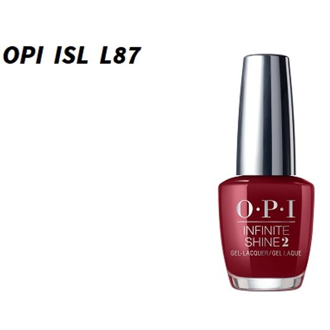 OPI Quick Dry Infinite Shine ISL L87 15ml INFINITE SHIN Malaga Wine Manicure Nail Color Nail Artist Nail Polish Self Nail OPI Nail Lacquer Red Red Wine Red New