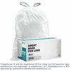 Plasticplace Custom Fit Trash Bags Compatible with simplehuman Code X, 200 Count