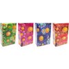 HHB Eclipse Flower Design Crushproof Plastic Cigarette Case, Kings, 2ct, 3116F4