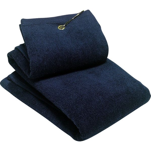 Port Authority Grommeted Tri-Fold Golf Towel TW50 - Navy TW50 OSFA