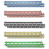 Barska Labeled Key Shelves with 401-500 Numbered Hooks for Key Cabinets