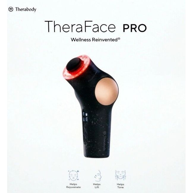 Therabody TheraFace PRO 6-in-1 Facial Health Device TF02224-01 Black. New-Sealed