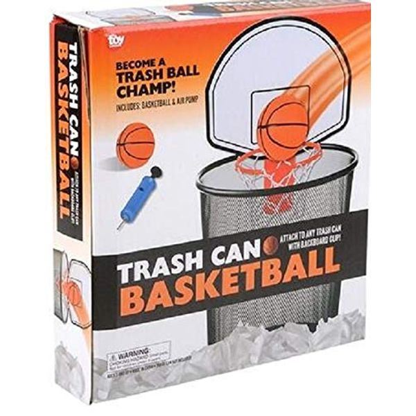 Rhode Island Novelty Trash CAN Basketball Set 8.5"