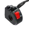 HANSWD 7/8" 22mm Motorcycle Steering Wheel Switch Right Switch Fog Lamp Switch Headlight Switch Start Switch