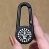 Azeeda 'Body Builder ' Compass Keyring (KC00029958)