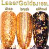 Minejin Nail Art Chameleon Sequin Laser Glitter Holographic Flake Pylet Galaxy Mirror Powder 3 Boxes 3 Count (Pack of 1)