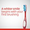 Colgate 360 Advanced Floss Tip Toothbrush, Soft Toothbrush for Adults, 4 Pack