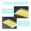 VAVALASH Colored Individual Lash Extensions 0.07mm C Curl Yellow 13-20mm