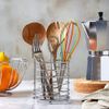 APOLLO Chr Cutlery Holder, Multi-Colour, 15x11.2x11.2
