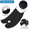 Likeny Beard Bib Beard Apron Gfits for Men Dad Fathers Day Anniversary Valentines Day Stocking Stuffers Christmas Gifts for Him Boyfriend Husband From Daughter Son Beard Trimming Catcher Bib Black