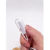 Luna lamp 3D crystal ball large, with base and USB led light