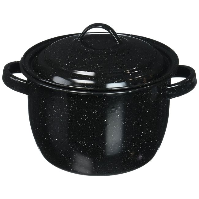 Granite Ware 12-Quart Stock Pot - Black