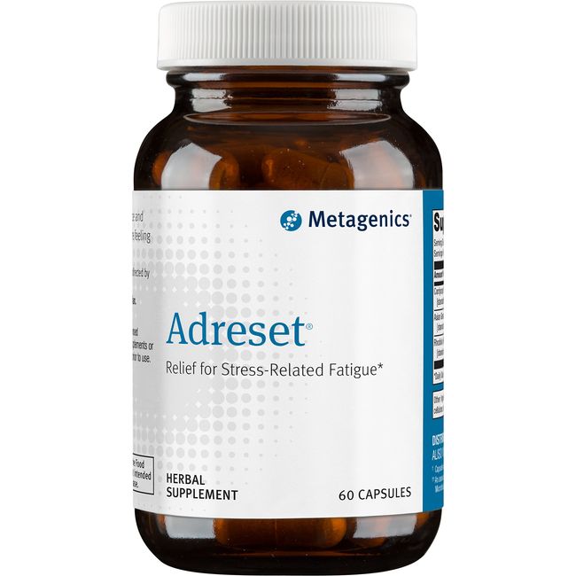 Metagenics Adreset® – Relief for Stress-Related Fatigue*, 60 Capsules