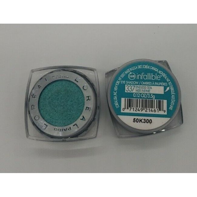 (2) L'Oreal Infallible Eye Shadow 337 Endless Sea