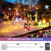 33ft Fairy LED String Strip Lights Remote USB Color Changing Smart Xmas Decor