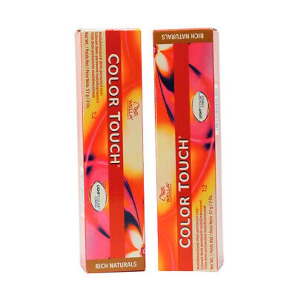 Wella Color Touch Deep Browns 8/73 Light Blonde/Brown gold Hair Color 2oz 60ml