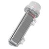 Solar Light, Solar Warning Light, Fully Sealed Light Control, Easy to Install for Construction Site (Red Light)