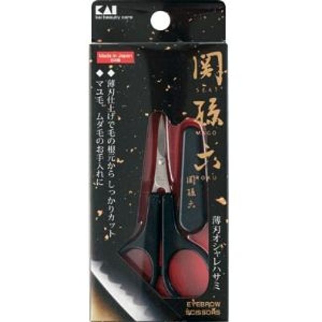 [KAI] Seki Magoroku Thin Blade Stylish Scissors HC3540 (1 piece) [Daily Necessities]