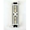 FIBAsource 12 port Cat6 Patch Panel 10G Support, Network Patch Panel UTP 10 inch, Wallmount 1U Ethernet Patch Panel Punch Down Block for Cat6, Cat5e, Cat5 Cabling (12 Port)