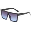 Grainas 0BVJ Sunglasses with Black Frame and Double Grey Slice Acrylic