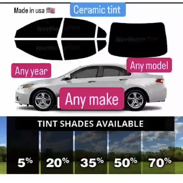 Pre-cut Ceramic Window Tint film