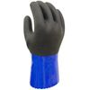 mie Robe nyu-raitoboa Gloves Blue + Black LL