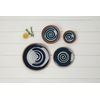 Main Plate - Blue Spiral 28cm