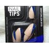 L.A. COLORS Nails Shiny Better Half Blue  glue on Medium Coffin