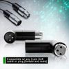 FVZWKHD 2 Piece XLR Microphone Cable Adapter with 4 Adjustable Angle Positions