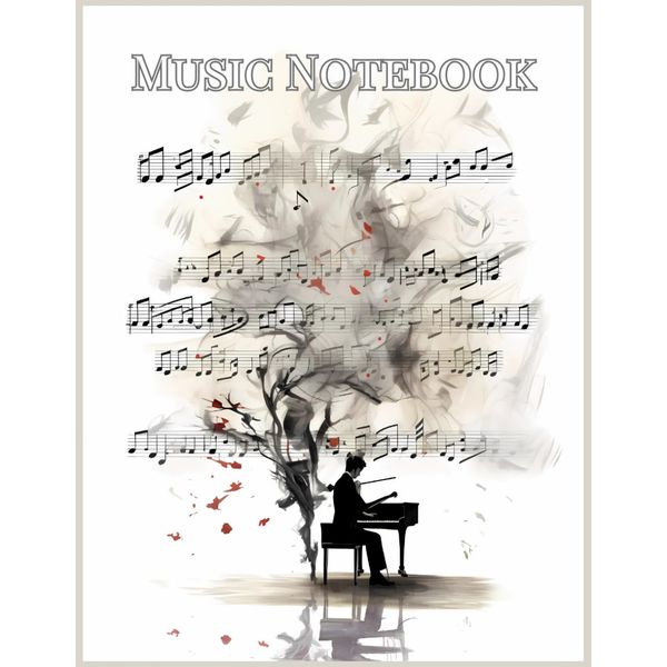 Score Music Manuscript book: 12-Stave Blank Sheet Music Notebook, 110 Pages for Musicians and Composers: Music Manuscript Paper, Blank sheet music to ... for beginners and experienced musicians